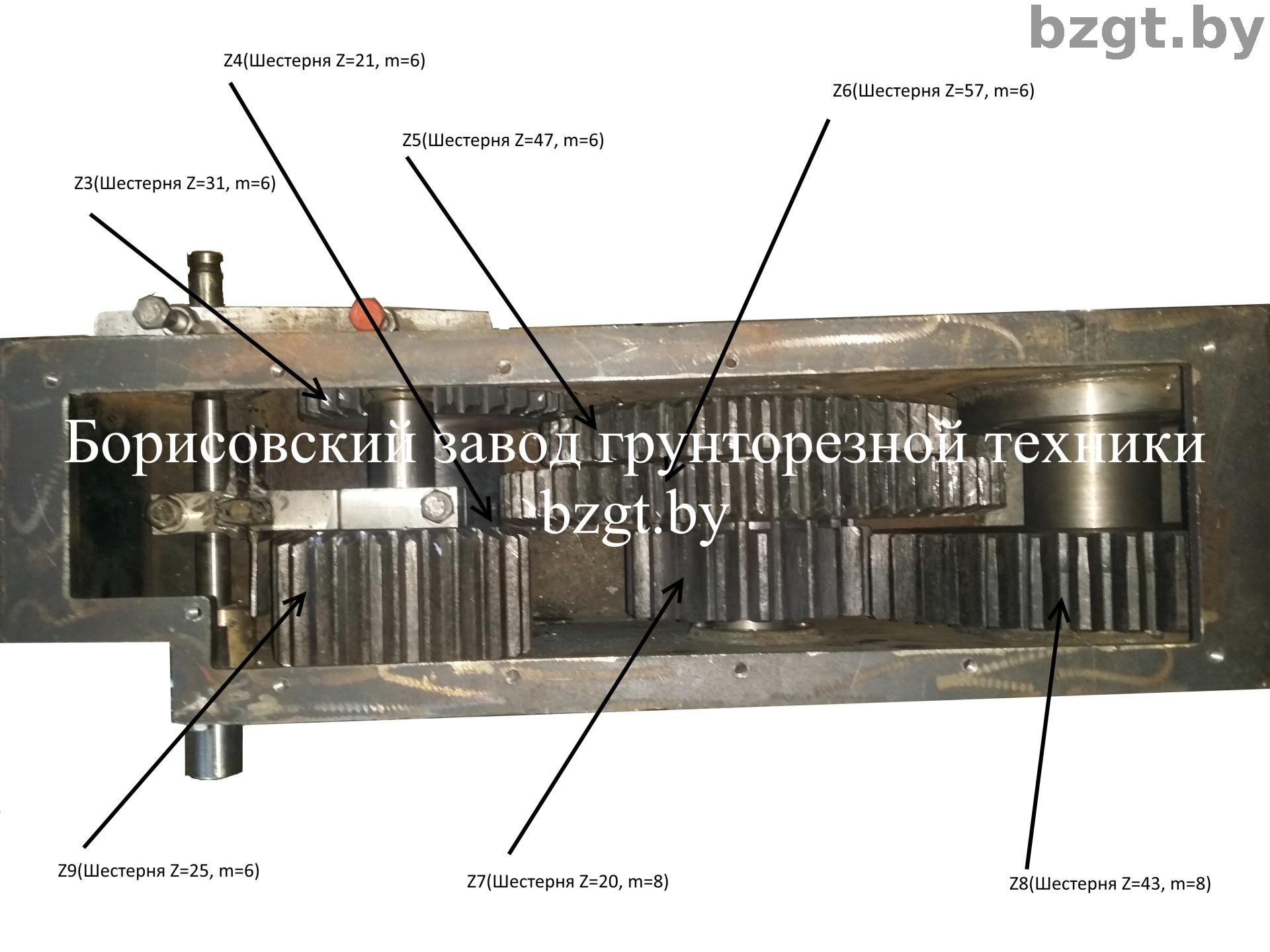 Блок шестерня 454629.100У.01.00.00.00.028 Z=31, Z=21, м=6